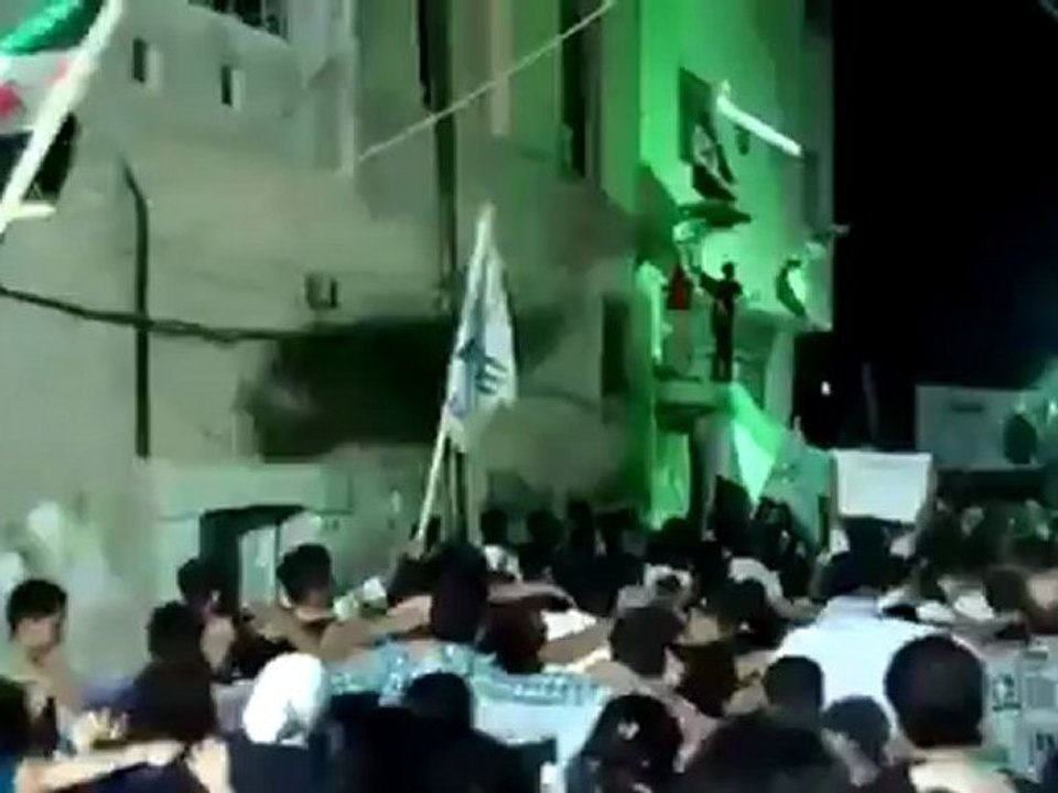 Syria فري برس دمشق برزة  خافوا الله ياعرب 30 5 2012 Damascus