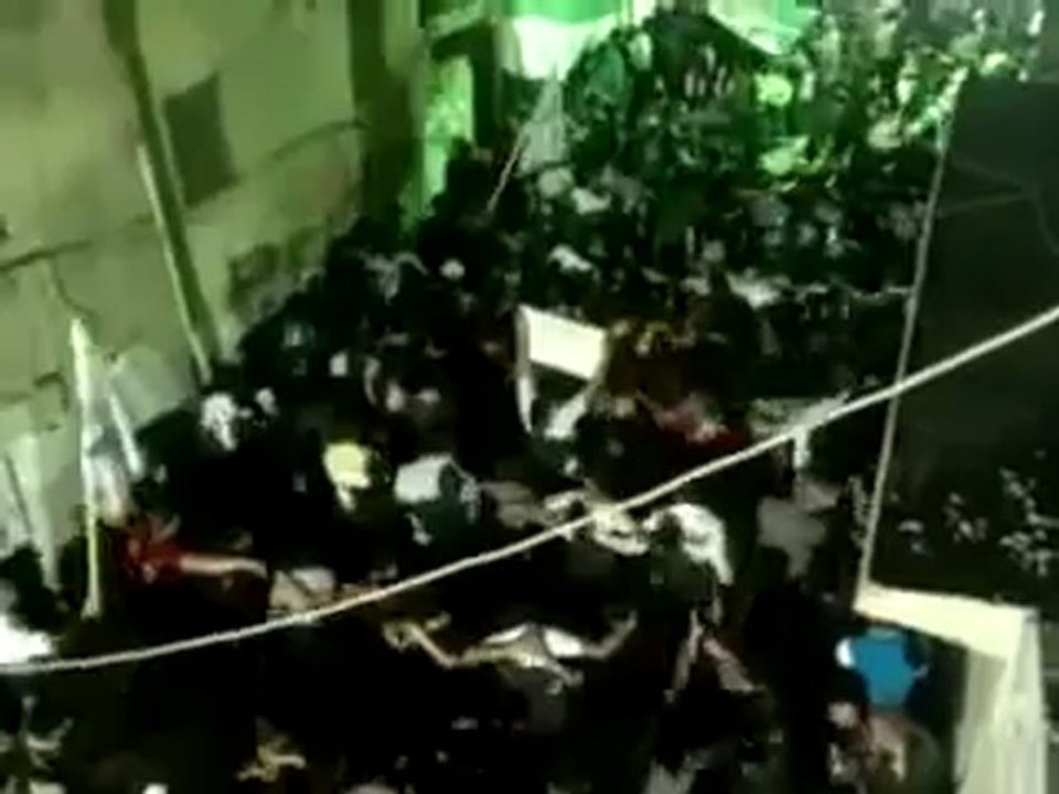 Syria فري برس دمشق برزة مسائية رااائعة  خافوا الله ياعرب 30 5 2012 Damascus