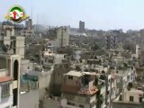 Syria فري برس حمص هاااام  7 دقائق قصف صاروخي على أحياء حمص وتصاعد الدخان  الكثيف من المنازل  30 5 2012 Homs
