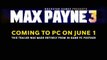 Max Payne 3 - E3 2012 PC Launch Trailer [HD]