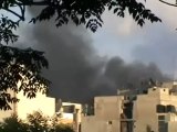 Syria فري برس حمص القصور قصف عنيف على الحي وتصاعد أعمدة الدخان جراء القصف 30 5 2012 Homs