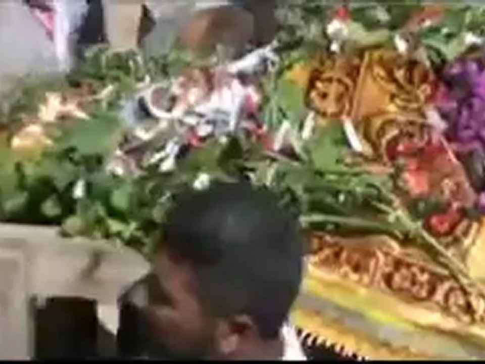 Syria فري برس  حمص القصير تشيع الشهداء  بشير ومحسن ومروان ورضوان 30 5 2012 Homs