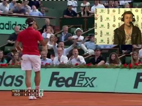 Lundi 4 juin 2012 - Federer vs Djokovic - Nicolas