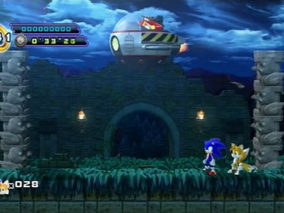 Sonic the hedgehog 4 épisode II : All Boss + Ending