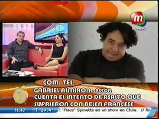 intento de robo a Belén Francese