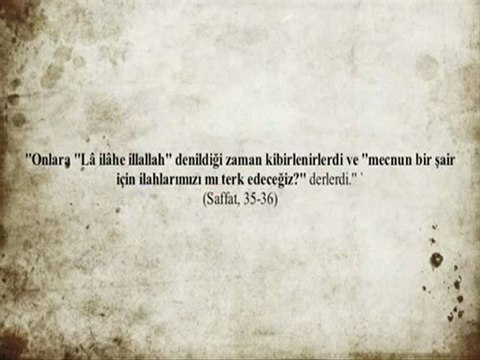 La İlahe İllAllah / İlim Şartı