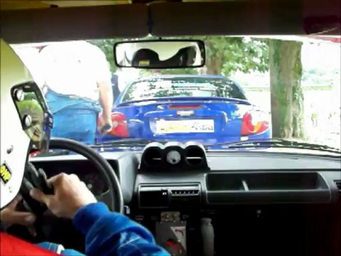 2° montée chrono Sancerre 2012 sur 205 gti f2000/3 david bobin