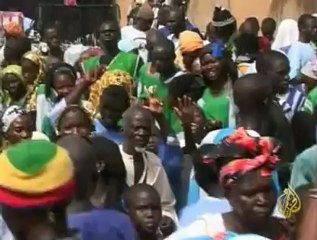 احتفال اتباع الطريقة المريدية في مدينة طوبى السنغالية