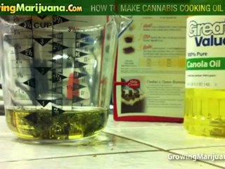 Cooking With Weed - How To Make Cannabis Cooking Oil - Part 1