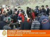 Rescue efforts in quake-hit Turkey