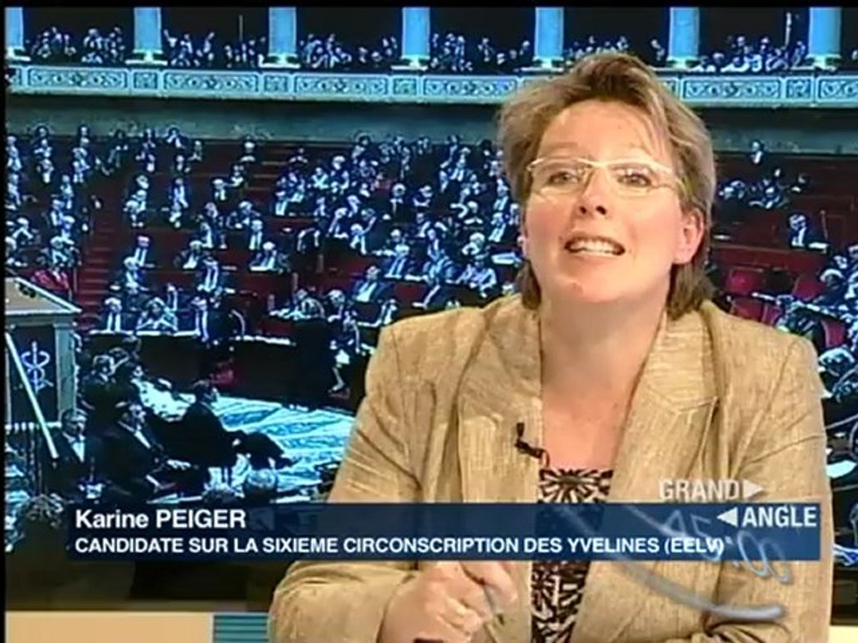 Karine Peiger dans la bataille des législatives.