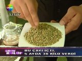 Bu çayla 36 kilo verdi