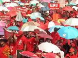 'Red Shirt' protesters swarm Bangkok