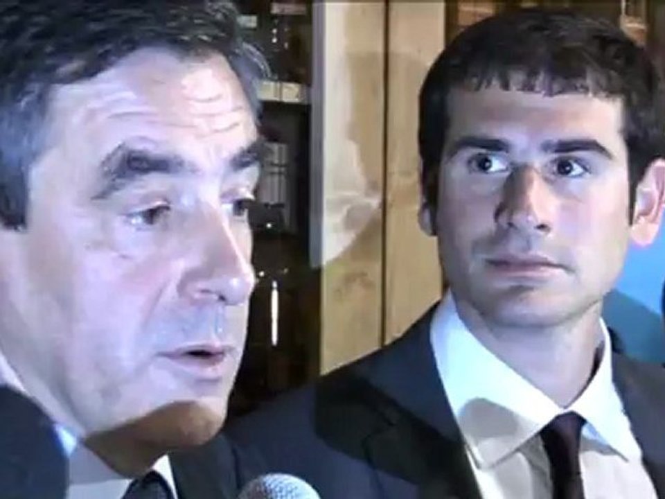 François Fillon vient soutenir Benjamin Lancar et Déborah Pawlik