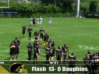 1er QT Finale Nationale Junior 2012 Flash vs Dauphins