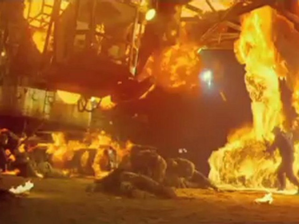 Ghost Rider Bagger Demolition Clip