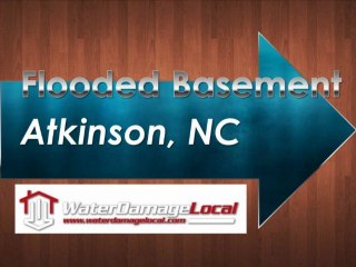 How to Deal with Flooded Basement in Atkinson, NC