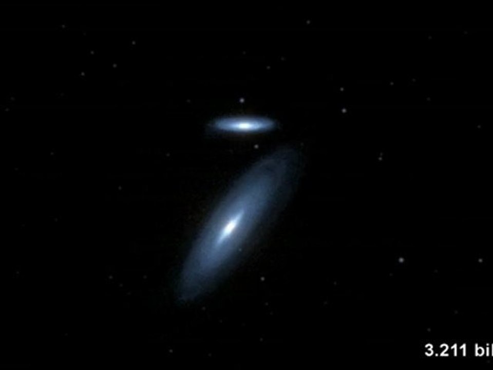 Galaxy Collision Simulation