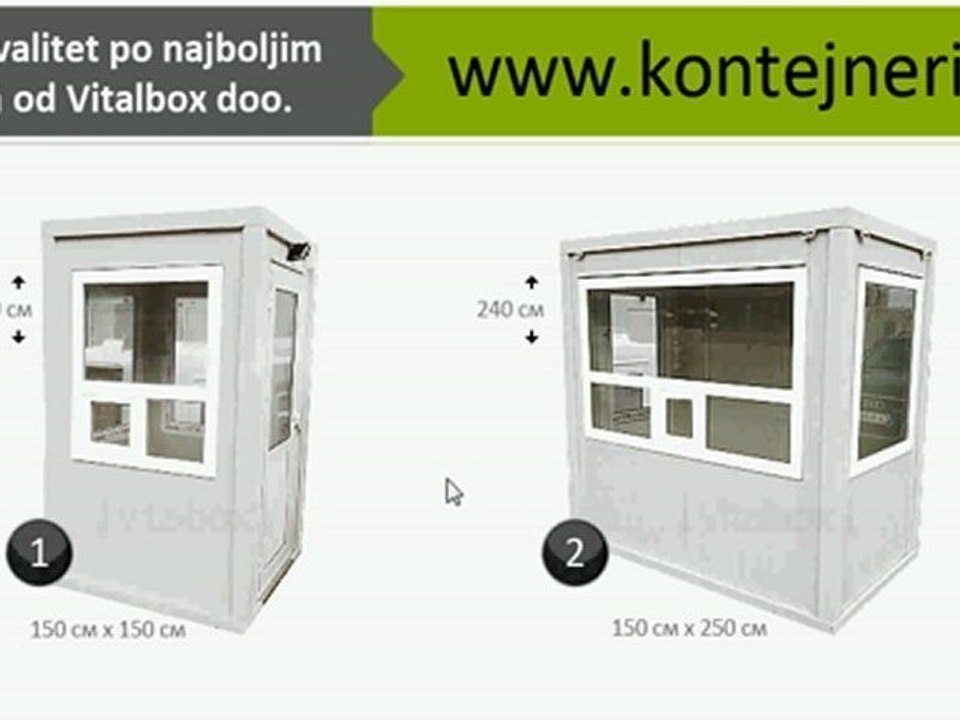 PORTIRNICE, kiosk