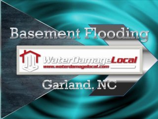 How to Deal with Flooded Basement in Garland, NC
