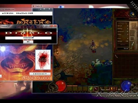 Diablo III Cheat Tool [Gold Hack][Speedhack][Character Editor][GodMode][DMG Critial Boost]