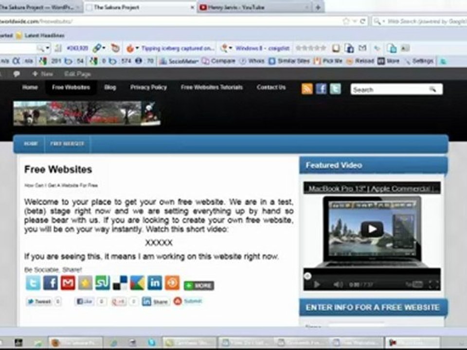 Free Websites