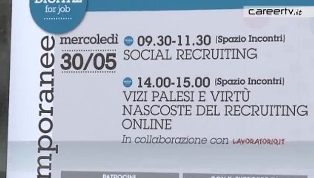 Giovani, Lavoro e Social Recruiting al Digital Festival