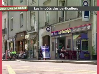 Questions de droit : Les impôts des particuliers