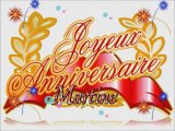 Joyeux Anniversaire MARTINE......