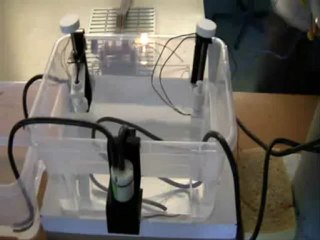Technologie : fonctionnement de la maquette d'un château d'eau