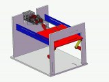 Technologie : fonctionnement de la maquette d'une porte de garage