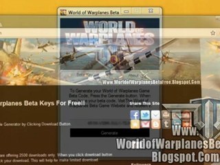 World of Warplanes Beta Game Leaked - Free Download