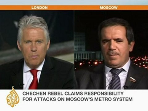 Chechen envoy condemns Moscow blasts