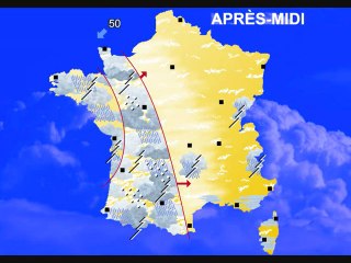 Météo 2 juin 2012: Orages violents ce week-end !