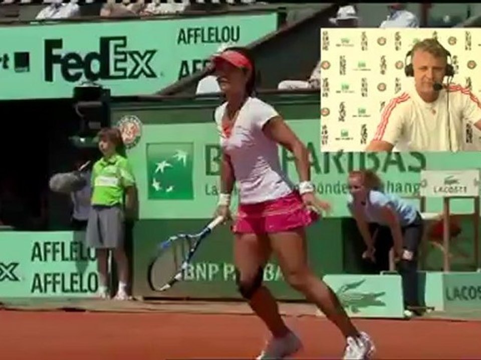 Vendredi 1 juin 2012 - Li vs Sharapova - Dennis