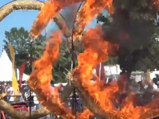 Foire expo : les premières cascades et le stand du Démo