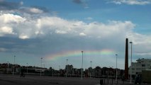 Arco Iris horizontal Gijón 10 mayo 2012. Asturias