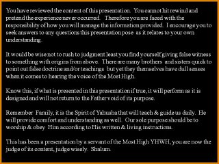 Beginnings Pt 5 Conclusion