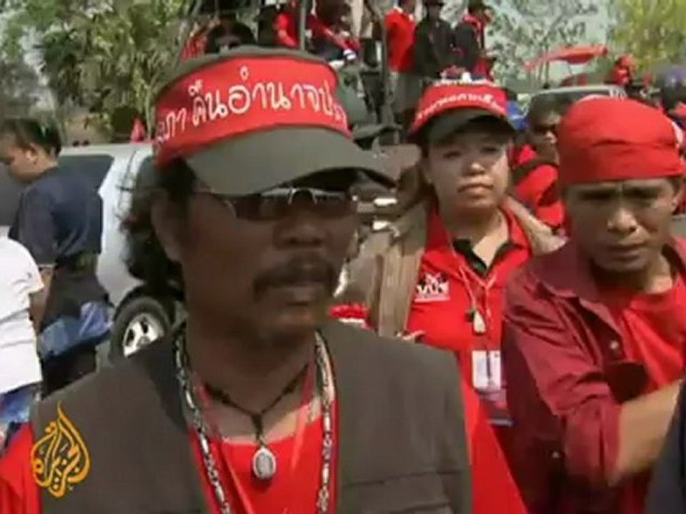Thai protesters fight for voice