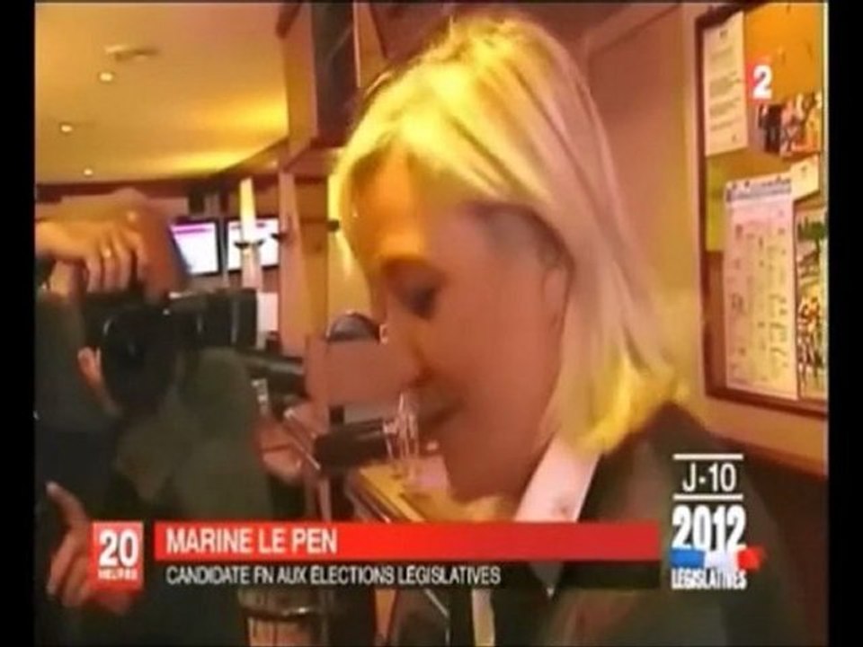 Un Rebeu Nargue Marine Lepen en Soutenant J-L Mélanchon