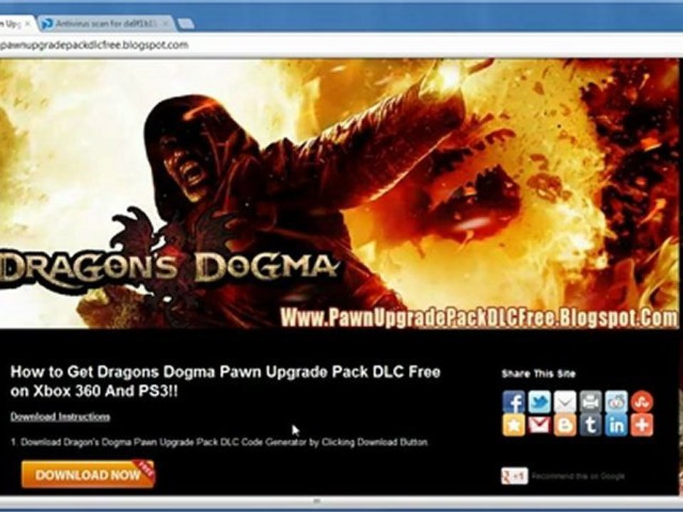 Dragons Dogma Pawn Upgrade Pack DLC Free on Xbox 360 And PS3