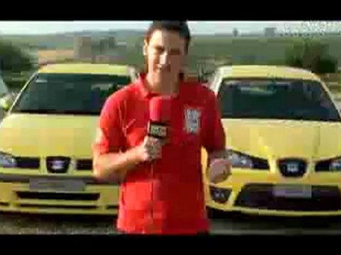 Cuatro generaciones del Seat Ibiza Cupra
