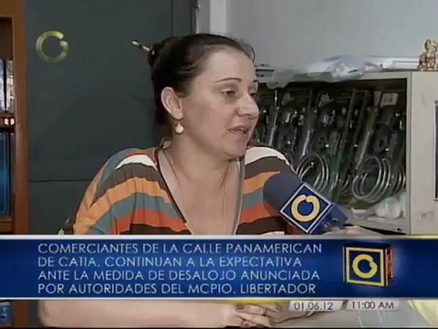 Comerciantes de Catia siguen a la expectativa por desalojos