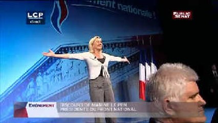 Évènements : Meeting de Marine Le Pen à Paris