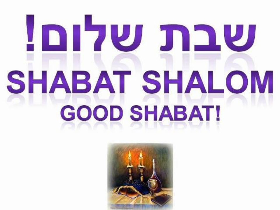 shabbat shalom