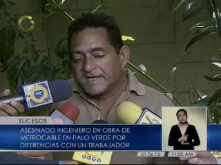 Familiar de ingeniero asesinado por un obrero: mi sobrino era un hombre trabajador