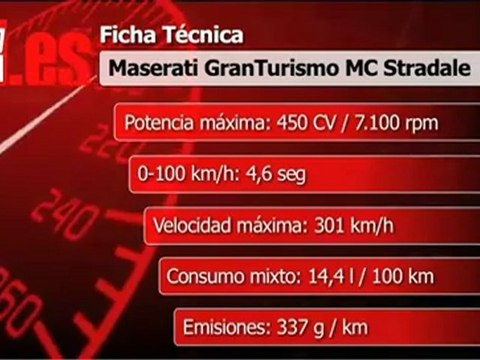 Maserati GranTurismo MC Stradale