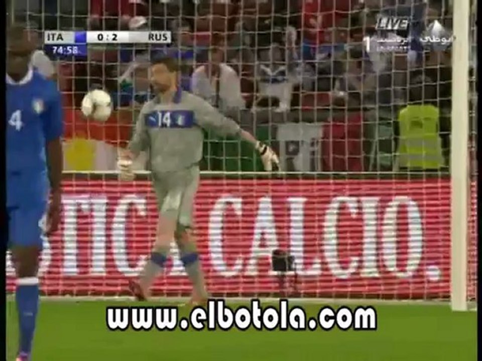 الهدف التاني لروسيا ضد إيطاليا
