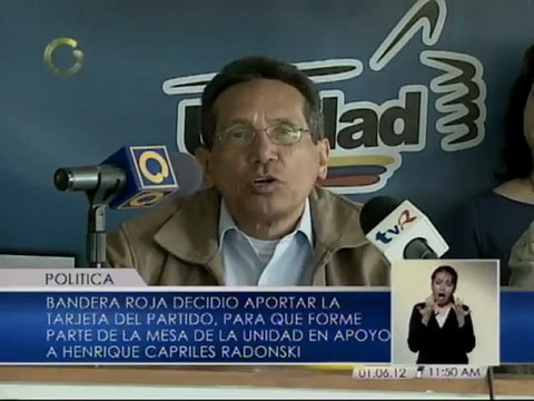 Partidos políticos que apoyan a Capriles consignarán recaudos ante el CNE el 10 de junio