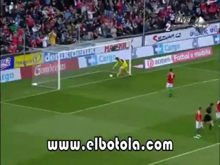 هدف التشيك الأول ضد هنغاريا